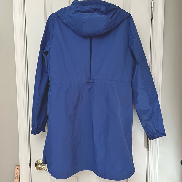 Fila Sport Jacket Windbreaker Rain With Hood Blue Size M - Picture 4 of 13